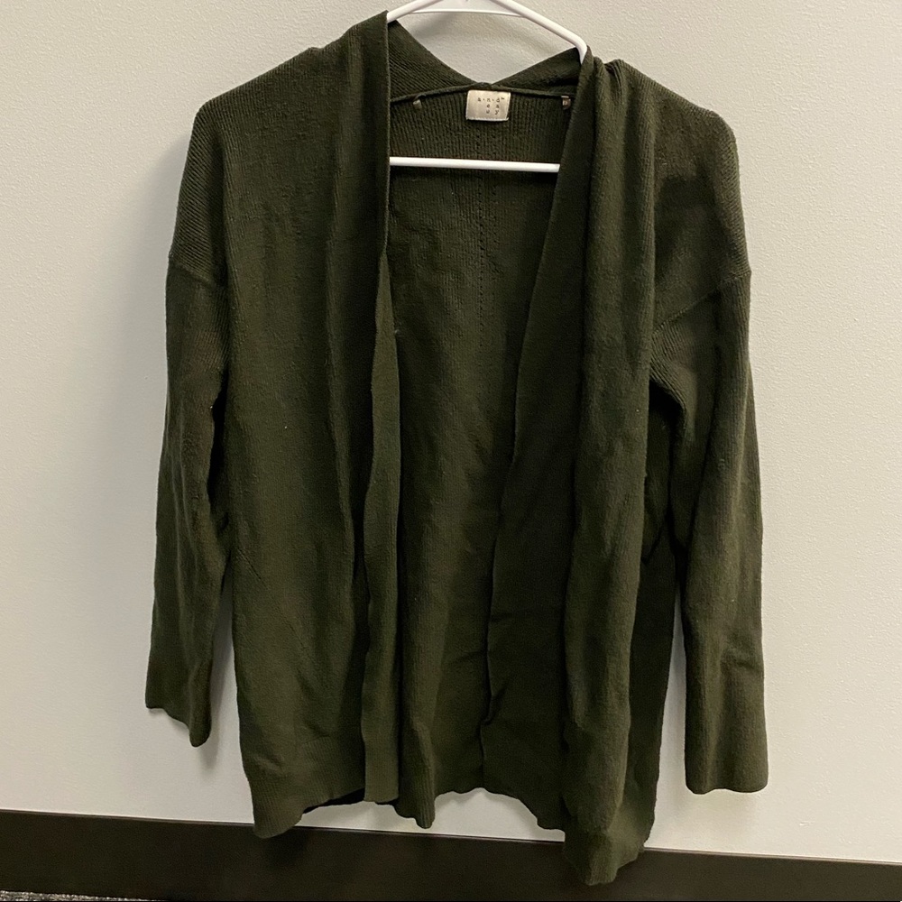 Ultra Soft Stylish Forest Green Cardigan